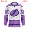 NHL St. Louis Blues Special Lavender Fight Cancer Hockey Jersey