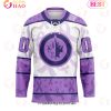 NHL Washington Capitals Special Lavender Fight Cancer Hockey Jersey