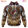 Custom Name NFL New England Patriots Personalized Hunting Camo Full Zip Puffer Jacket