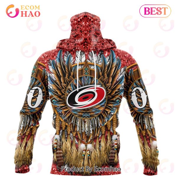 NHL Carolina Hurricanes Special Native Costume Design 3D Hoodie