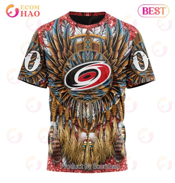 NHL Carolina Hurricanes Special Native Costume Design 3D Hoodie