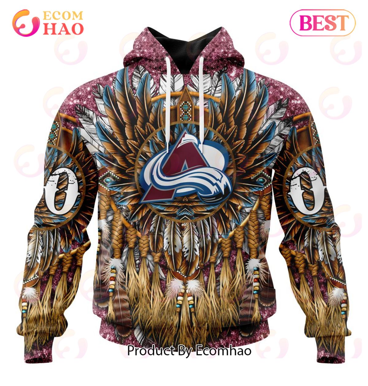 NHL Colorado Avalanche Reverse Retro Kits 2022 3D Hoodie - Ecomhao Store