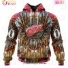 NHL Edmonton Oilers Special Native Costume Design 3D Hoodie