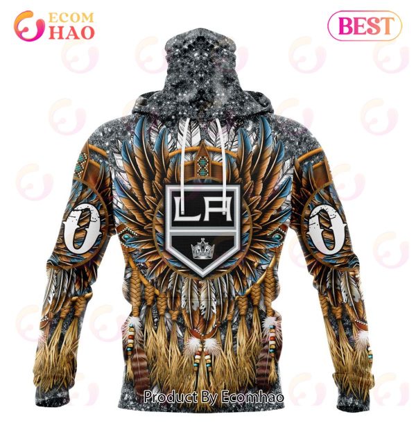 NHL Los Angeles Kings Special Native Costume Design 3D Hoodie