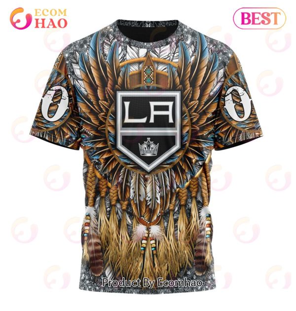NHL Los Angeles Kings Special Native Costume Design 3D Hoodie