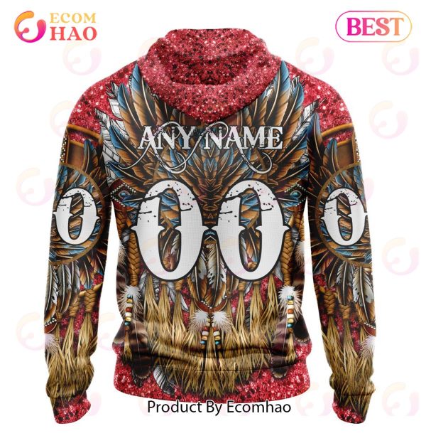 NHL New Jersey Devils Special Native Costume Design 3D Hoodie