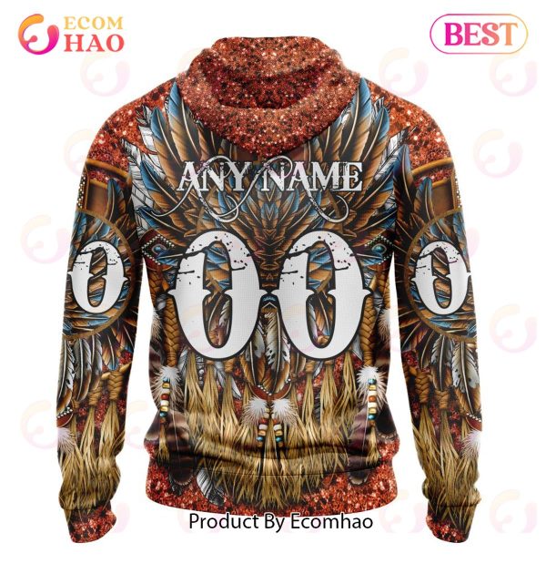 NHL New York Islanders Special Native Costume Design 3D Hoodie