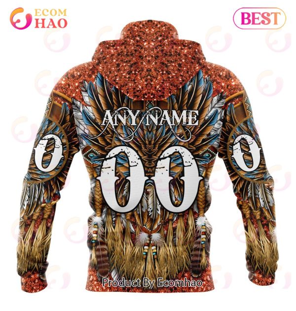 NHL New York Islanders Special Native Costume Design 3D Hoodie