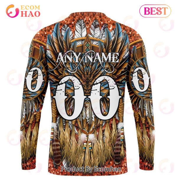 NHL New York Islanders Special Native Costume Design 3D Hoodie