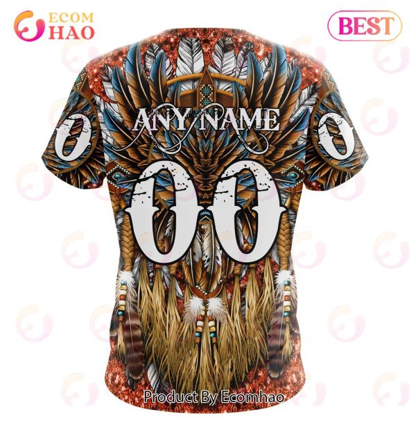 NHL New York Islanders Special Native Costume Design 3D Hoodie