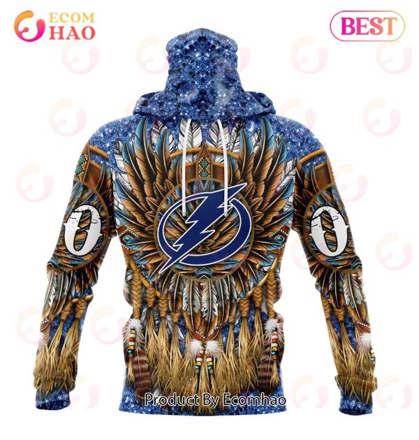 NHL Tampa Bay Lightning Special Native Costume Design 3D Hoodie