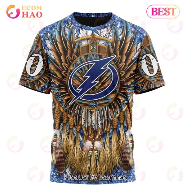 NHL Tampa Bay Lightning Special Native Costume Design 3D Hoodie