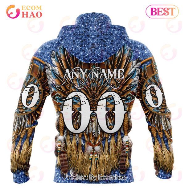 NHL Toronto Maple Leafs Special Native Costume Design 3D Hoodie