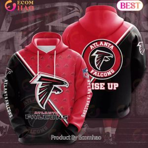 NFL Atlanta Falcons 3D Team Logo Hoodie