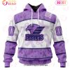 AHL Grand Rapids Griffins Special Lavender Fight Cancer 3D Hoodie