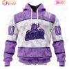 AHL Grand Rapids Griffins Special Lavender Fight Cancer 3D Hoodie