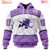 AHL Toronto Marlies Special Lavender Fight Cancer 3D Hoodie AHL Toronto Marlies Special Lavender Fight Cancer 3D Hoodie