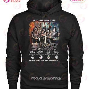 The Final Tour Ever Kiss 50 Years 1973 – 2023 Thank You For The Memories T-Shirt