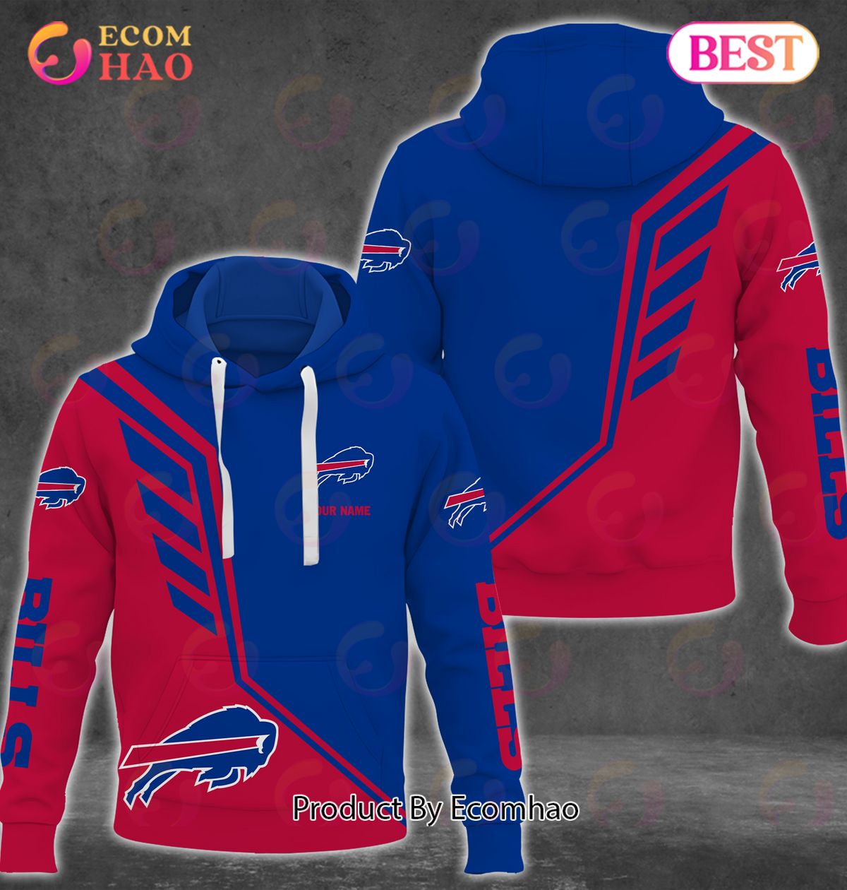 NFL Buffalo Bills Personalized Combo 3D Hoodie, Sweatshirt, Jogger