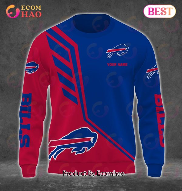 NFL Buffalo Bills Personalized Combo 3D Hoodie, Sweatshirt, Jogger