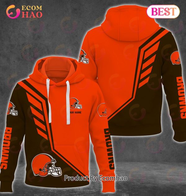 NFL Cleveland Browns Personalized Combo 3D Hoodie, Sweatshirt, Jogger