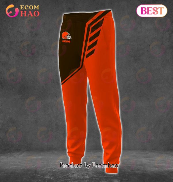NFL Cleveland Browns Personalized Combo 3D Hoodie, Sweatshirt, Jogger