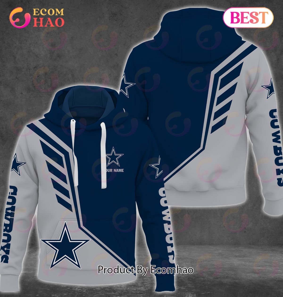 NFL Dallas Cowboys Personalized Combo 3D Hoodie, Sweatshirt, Jogger