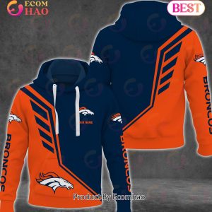 NFL Denver Broncos Personalized Combo 3D Hoodie, Sweatshirt, Jogger