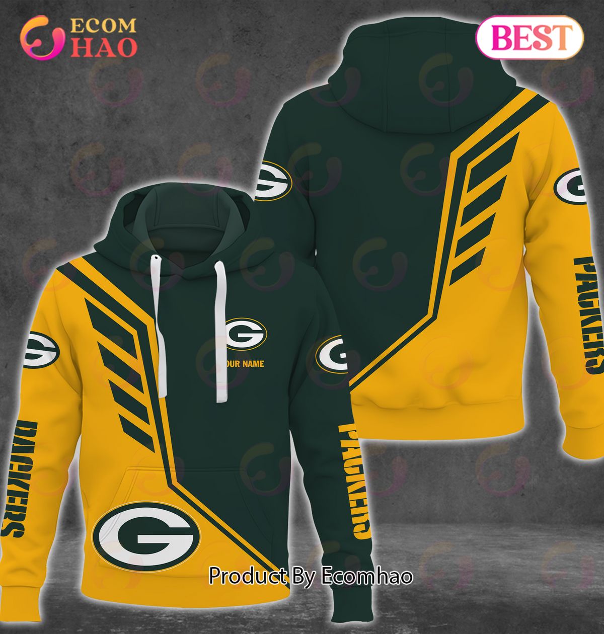 NFL Green Bay Packers Personalized Combo 3D Hoodie, Sweatshirt, Jogger