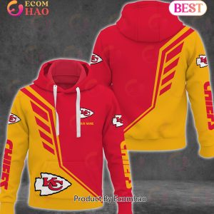 NFL Kansas City Chiefs Personalized Combo 3D Hoodie, Sweatshirt, Jogger