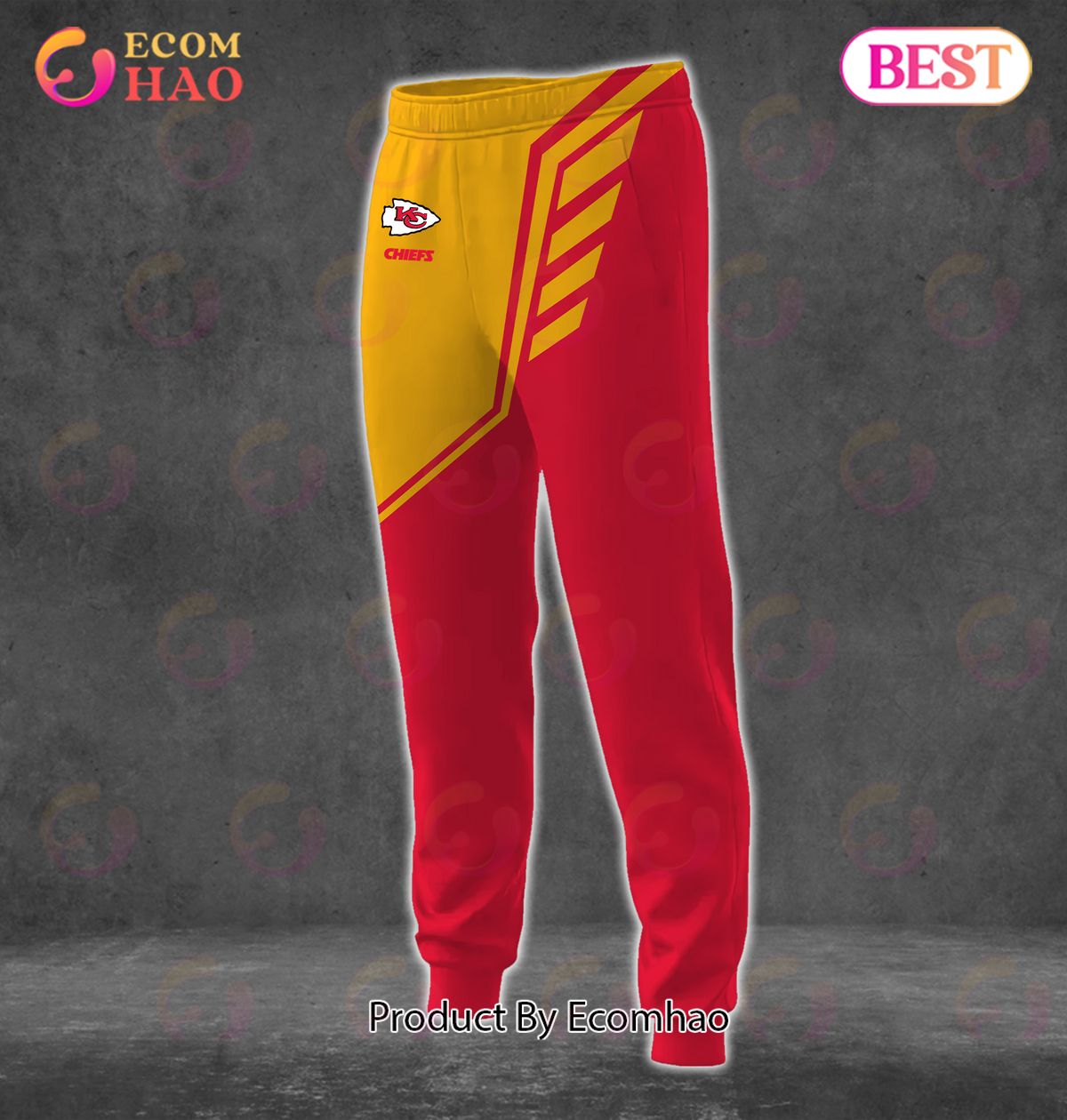 NFL Kansas City Chiefs Personalized Combo 3D Hoodie, Sweatshirt, Jogger