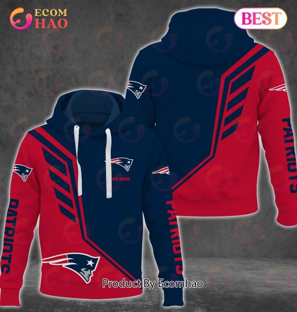 NFL New England Patriots Personalized Combo 3D Hoodie, Sweatshirt, Jogger