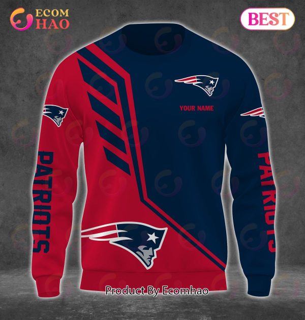 NFL New England Patriots Personalized Combo 3D Hoodie, Sweatshirt, Jogger