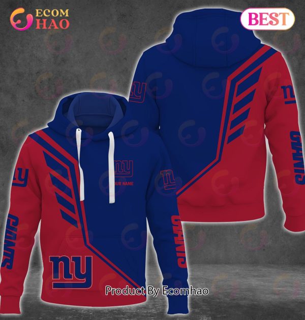 NFL New York Giants Personalized Combo 3D Hoodie, Sweatshirt, Jogger