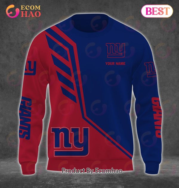NFL New York Giants Personalized Combo 3D Hoodie, Sweatshirt, Jogger