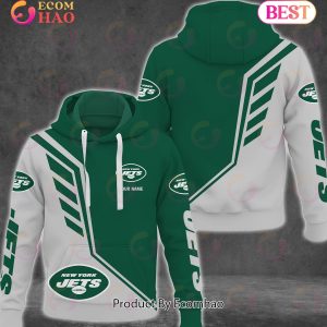 NFL New York Jets Personalized Combo 3D Hoodie, Sweatshirt, Jogger