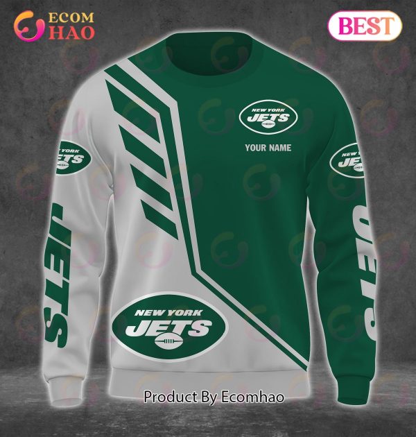 NFL New York Jets Personalized Combo 3D Hoodie, Sweatshirt, Jogger