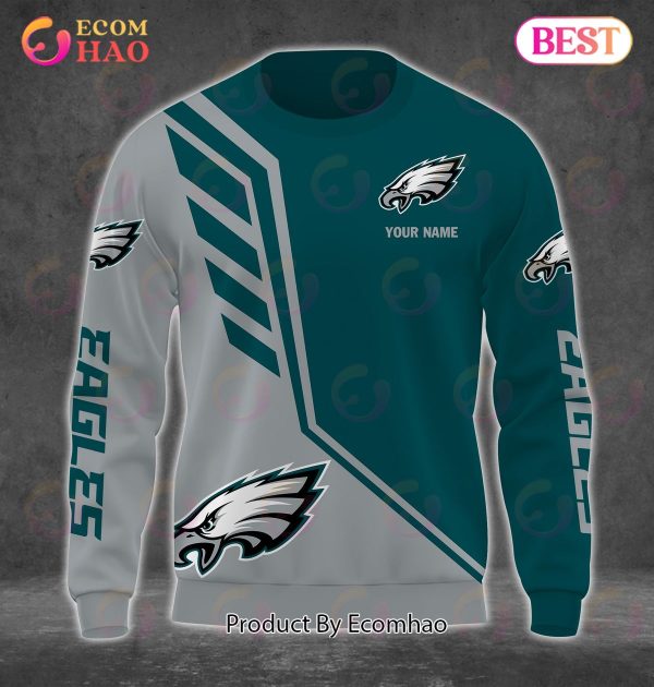 NFL Philadelphia Eagles Personalized Combo 3D Hoodie, Sweatshirt, Jogger