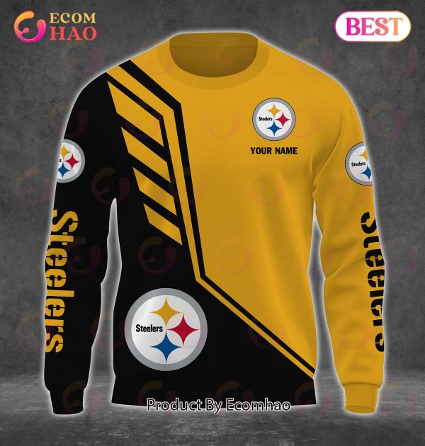 NFL Pittsburgh Steelers Personalized Combo 3D Hoodie, Sweatshirt, Jogger