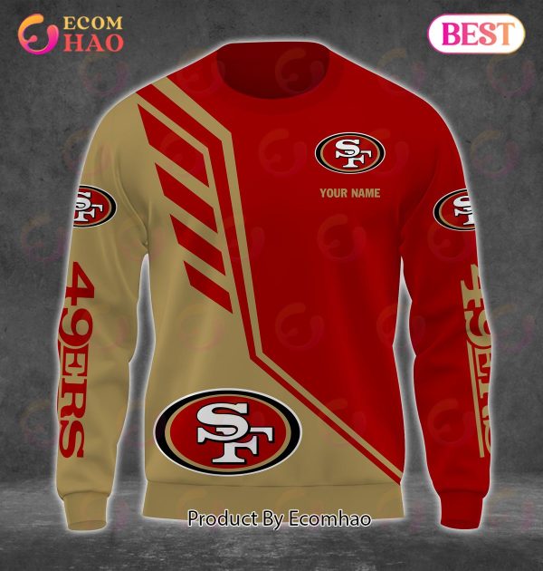 NFL San Francisco 49ers Personalized Combo 3D Hoodie, Sweatshirt, Jogger
