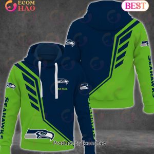 NFL Seattle Seahawks Personalized Combo 3D Hoodie, Sweatshirt, Jogger