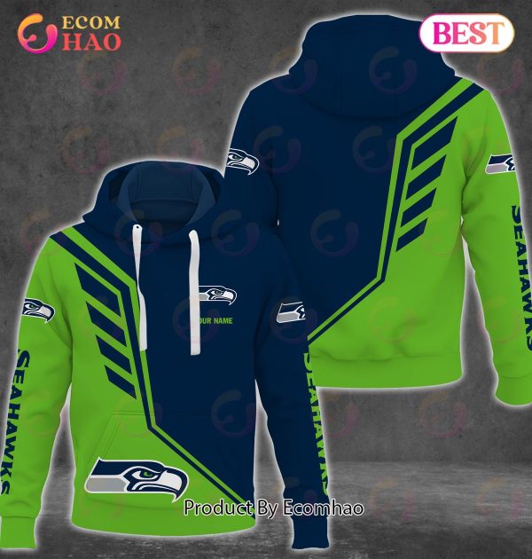 NFL Seattle Seahawks Personalized Combo 3D Hoodie, Sweatshirt, Jogger