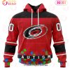 NHL Calgary Flames Specialized Unisex Kits Hockey Fights Against Autism 3D Hoodie NHL Calgary Flames Specialized Unisex Kits Hockey Fights Against Autism 3D Hoodie