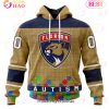 NHL Los Angeles Kings Specialized Unisex Kits Hockey Fights Against Autism 3D Hoodie