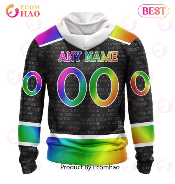 NHL Buffalo Sabres Special Pride Design Hockey Is For Everyone 3D Hoodie
