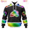 NHL Columbus Blue Jackets Special Pride Design Hockey Is For Everyone 3D Hoodie