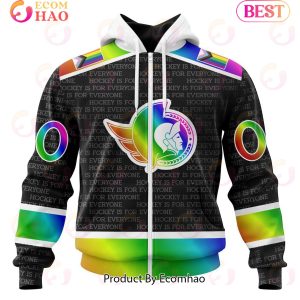 NHL Ottawa Senators Special Pride Design Hockey Is For Everyone 3D Hoodie