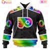 NHL Ottawa Senators Special Pride Design Hockey Is For Everyone 3D Hoodie