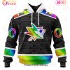 NHL Seattle Kraken Special Pride Design Hockey Is For Everyone 3D Hoodie NHL Seattle Kraken Special Pride Design Hockey Is For Everyone 3D Hoodie