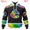 NHL Toronto Maple Leafs Special Pride Design Hockey Is For Everyone 3D Hoodie